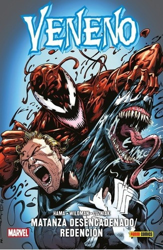 100% Marvel Hc - Veneno: Matanza Desencadenado / Red, De Larry Hama. Editorial Panini En Español