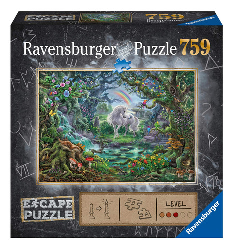 Ravensburger escape: The Unicorn Rompecabezas De Gran Format