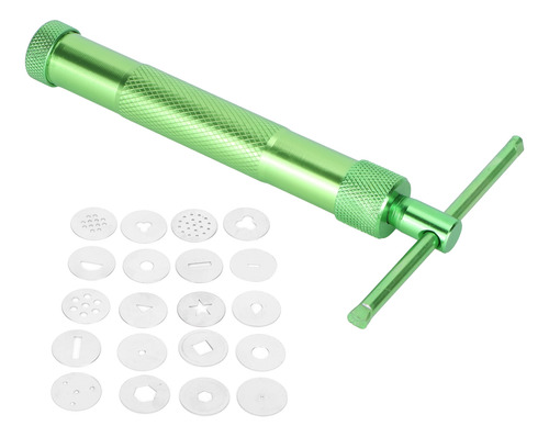 Kit De Exprimidor Giratorio De Acero Inoxidable Con Extrusor