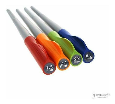 Conjunto De 4 Plumas De Caligrafia Paralelas Piloto 1.5, 2.