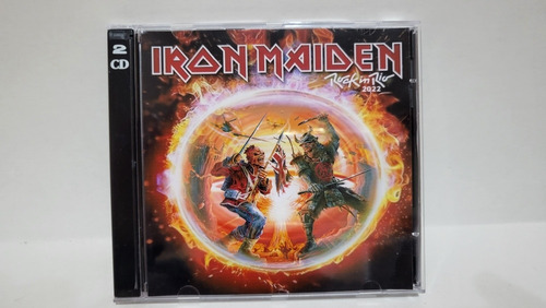 Dvd E Cd Iron Maiden Rock In Rio 2022 Show Completo