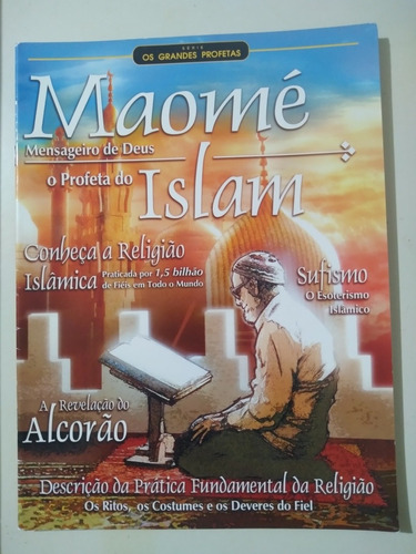 Revista Grandes Profetas 1 Maomé Islan Islã Alcorão Sufismo
