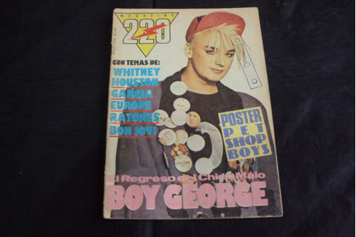 Revista 220 Magazine # 51 - Tapa Boy George