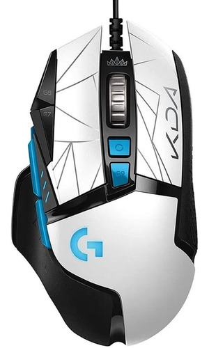 Mouse Logitech G502 Hero K/da. Edicion Liga De Leyendas Kda