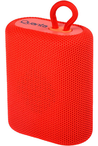 Speaker Bluetooth Quanta Qtspb64 Caixa De Som Cor Vermelho 110v/220v