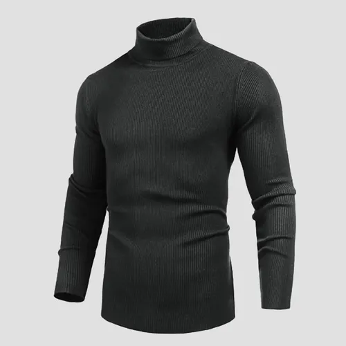 Blusa Cacharrel Masculina Ribana Canelada Manga Longa 