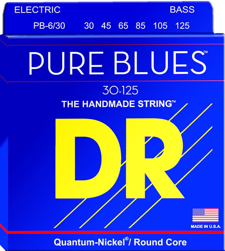 Dr Strings Pb6  30 Pure Blue Bass Cuerda Dguitarra