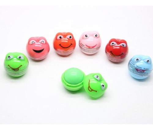 6un - Lip Balm Sapinho Nr50006 - Kit B Fashion Atacado J