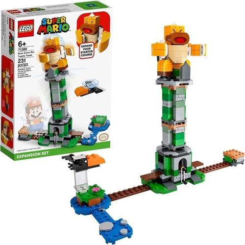 Lego Super Mario Boss Sumo Bro Topple Tower 71388 231 Pzas