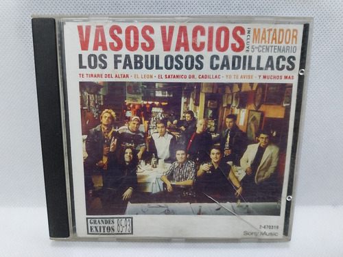 Cd Fabulosos Cadillacs Vasos Vacios Original 