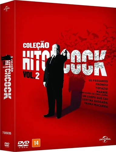 ヒッチコック コレクション ll DVD Dvd Coleção Hitchcock Vol. 2 | Parcelamento sem juros