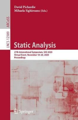 Libro Static Analysis : 27th International Symposium, Sas...