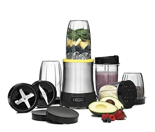 Bella Rocket Extract Pro Power Blender, Juego De 15 Piezas,