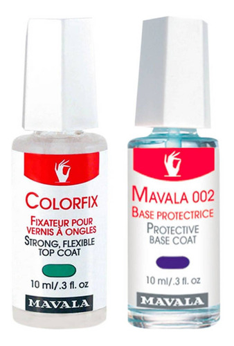 Mavala Protective Base Coat E Cfix Nail Polish Kit (2 P Blz