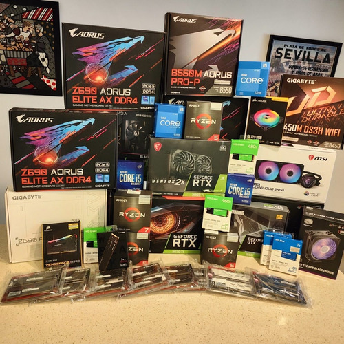 Imagen 5 de 5 de Tarjeta Madre Gigabyte Aorus Z690 Elite Ax Ddr4 Intel 12va