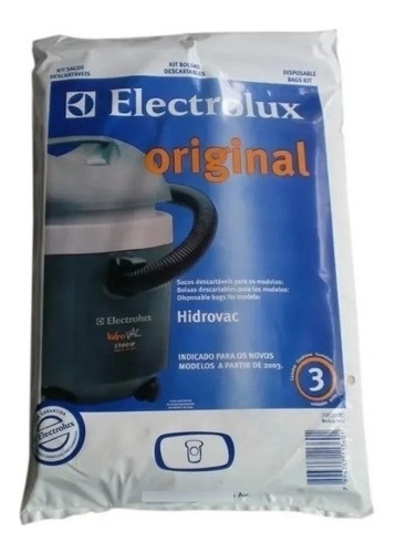 Bolsa Aspiradora Electrolux Hidrovac (paq. 3u)