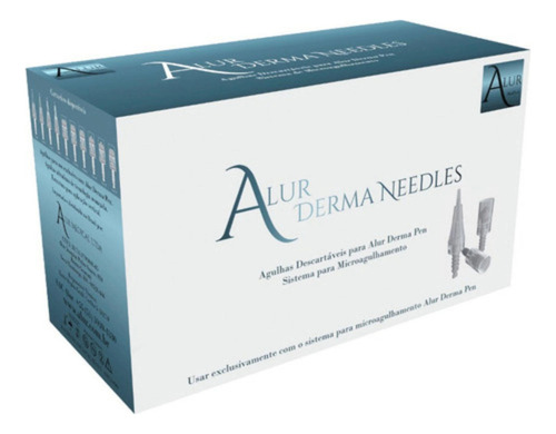 Cartucho Para Caneta Derma Pen 12 Agulhas Alur Medical Caixa C/ 25 Un