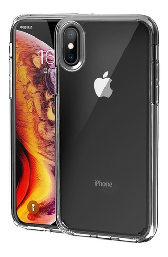 Capa Hybrid Anti-impacto P/ Apple iPhone XS Max Transparente