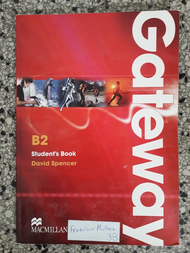 Gateway B2 Student's Book David Spencer Escrito Lapiz Borrar