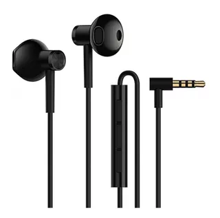 Audífonos Manos Libres Xiaomi Mi Dual Driver Earphones Black Color Negro