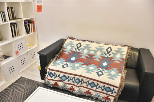 Bohemia Tribal Étnica Geométrica Manta, Hogar Sofá Tapiz