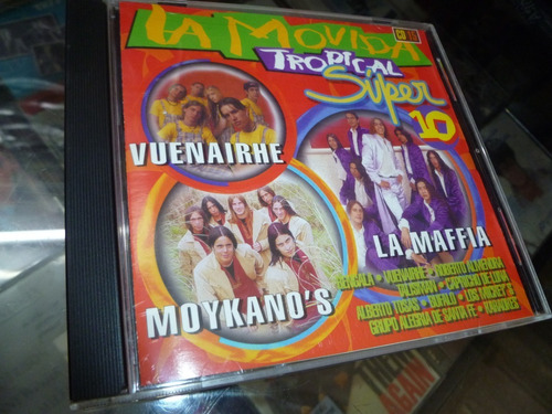 La Movida Tropical Super 10 Cd - La Maffia -moykanos Malagat