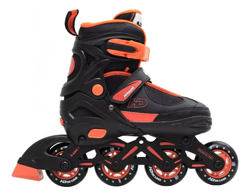 Patins Hd Inline Ajustável Storm Base Alumínio 35/38 +brinde