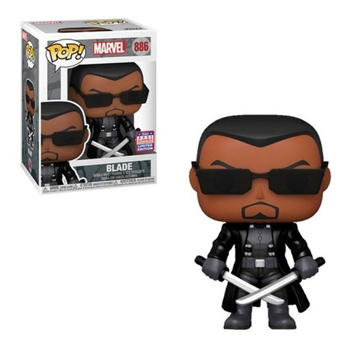 Funko Pop: Marvel-blade 886 (convetion- Limited Edition
