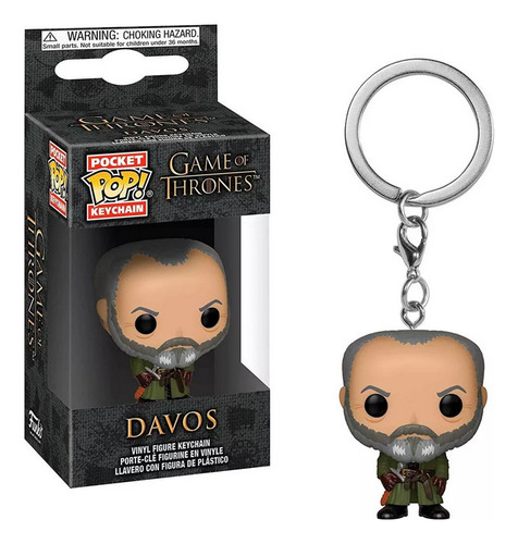 Llavero Pocket Pop: Game Of Thrones Davos