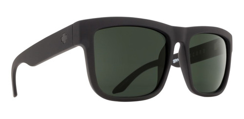 Lentes Spy / Modelo Discord Soft Matte Black Hd + Gray Green