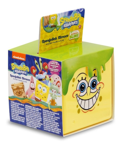 Bob Esponja Figuras De Slime Mattel Original Delivery