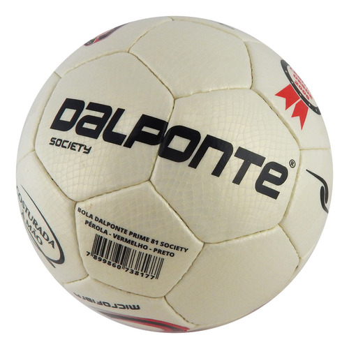 Bola Dalponte 81 Futebol Prime Society Branca Original Top