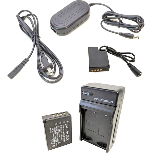 Bescor Npw126s Battery, Charger, Coupler & Ac Adapter Kit Fo