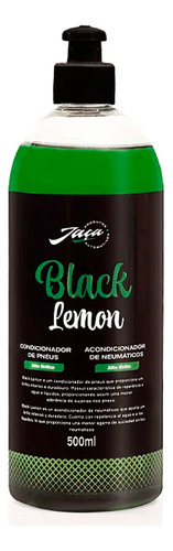Black Lemon 500 Ml Cond Pneus Resis A Água Jaça Produtos