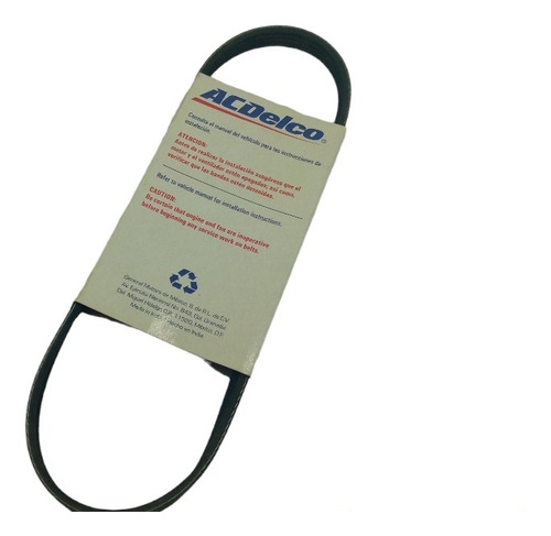 Correa Única Alternador A/acondicionado Spark Acdelco