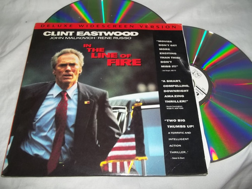 Ld Laserdisc - In The Line Of Fire - Trilha Sonora
