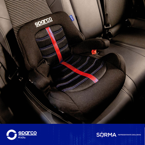 Booster con respaldo Sparco SK900I rojo