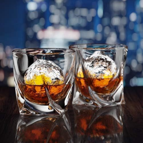 2pcs Vasos Para Whisky Vasos De Cristal Para Whisky Bourbon