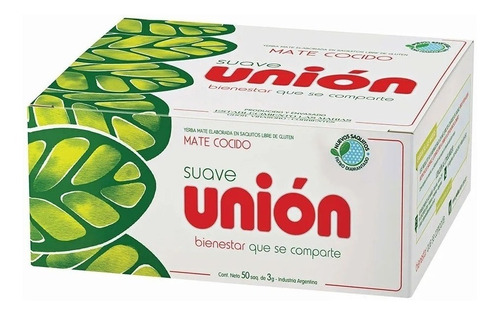 Mate Cocido Union 50 Saquitos X 6 Unidades