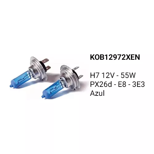 LAMPARA H7 BLUE-XE 24V 100W PX26D (BLISTER 2 UNIDADES)