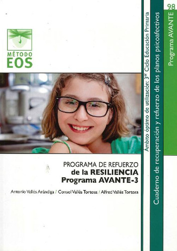 Libro Programa De Refuerzo De La Resiliencia Programa Avante