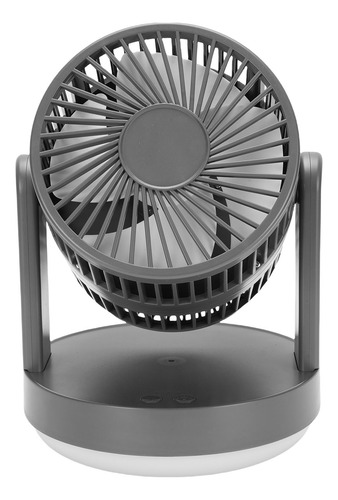 Ventilador De Escritorio Recargable Ajustable De 3 Velocidad