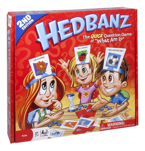 Juego De Mesa Quick Quiz Game Hedbanz M