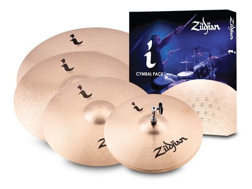 Kit De Pratos Zildjian I Pro Gig Ilhpro Novo Nf