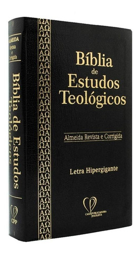 Bíblia De Estudo Teológico Coverbook Letra Hipergigante Cpp