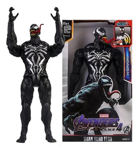 Boneco Action Figure Venom Escorpião Marvel Homem Aranha