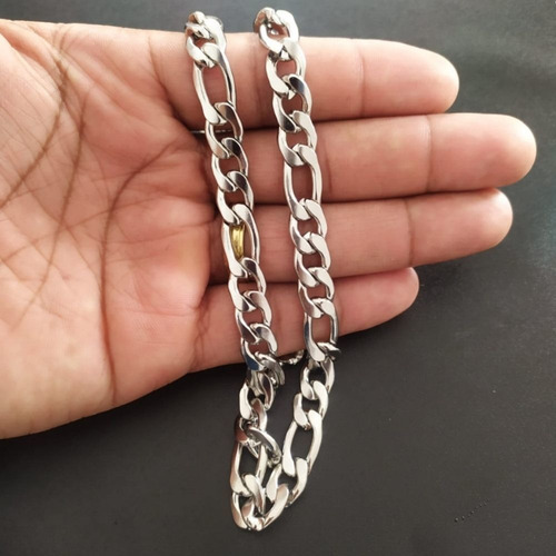 Imagem 4 de 7 de Cordão Rellicari Corrente 3x1 Masculino Grumet 60 Cm T015