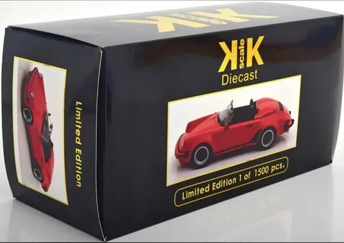Amazon | KK-Scale 1/18 ミニカー・911 スピードスター red 1989