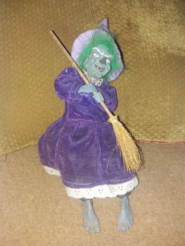 Bruja De Peluche (artesanía Hecha A Mano)