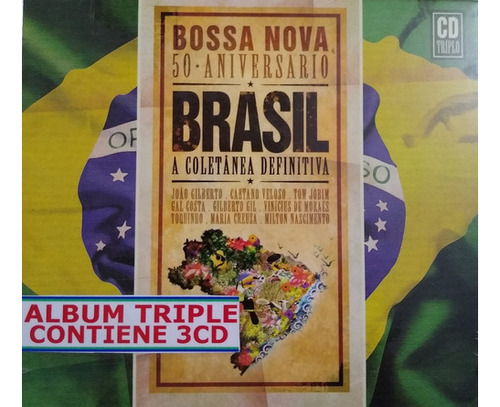 Música De Brasil 3 Cd Nuevos Grandes Artistas De Colecci? 